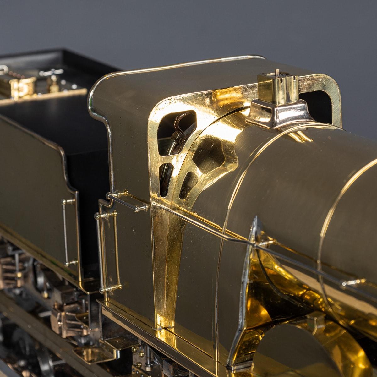 20th Century Brass Model GNR Atlantic 3 1/2 Inch Gauge Steam Locomotive c.1930 For Sale 11