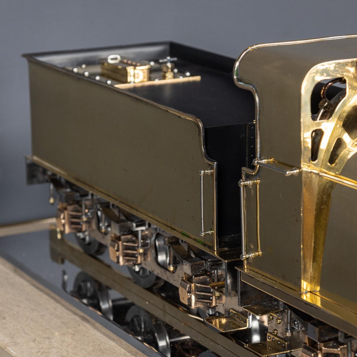 20th Century Brass Model GNR Atlantic 3 1/2 Inch Gauge Steam Locomotive c.1930 For Sale 12