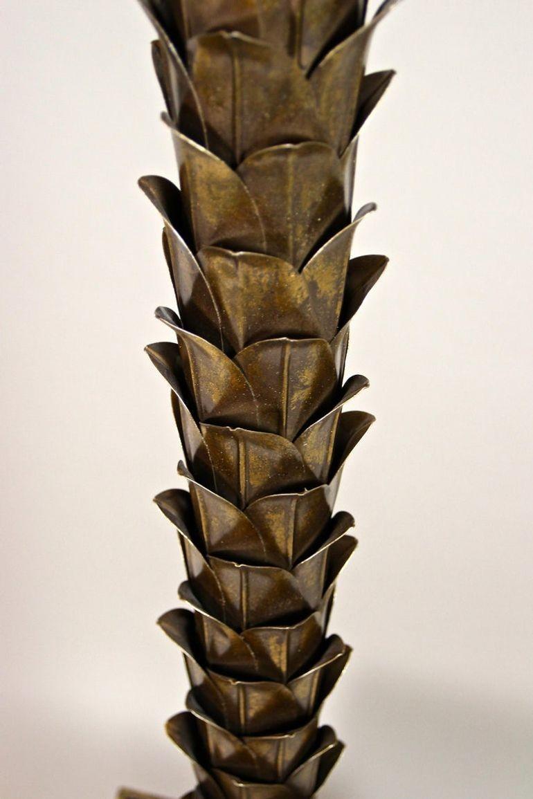 Lampadaire en laiton du 20e siècle Attribué à la Maison Jansen, FR ca. 1970 en vente 1