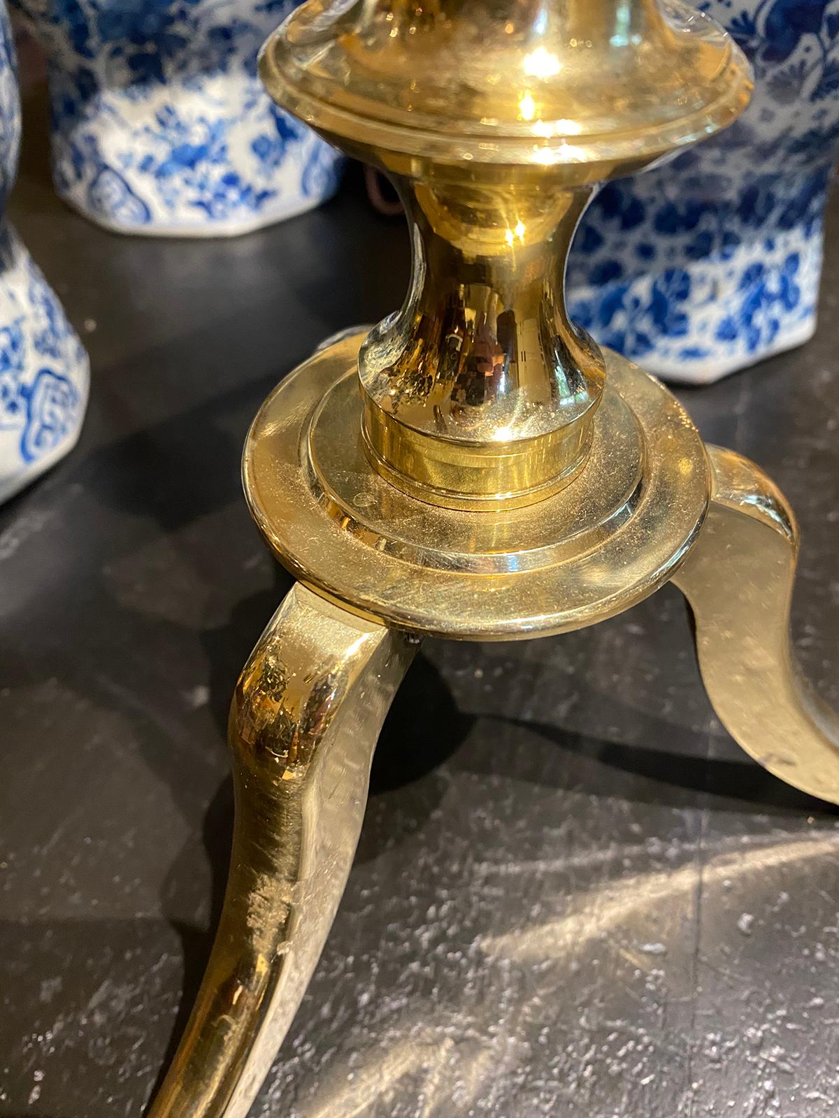 20th Century Brass Tabletop Telescope, Marked Japan 30x40mm 7