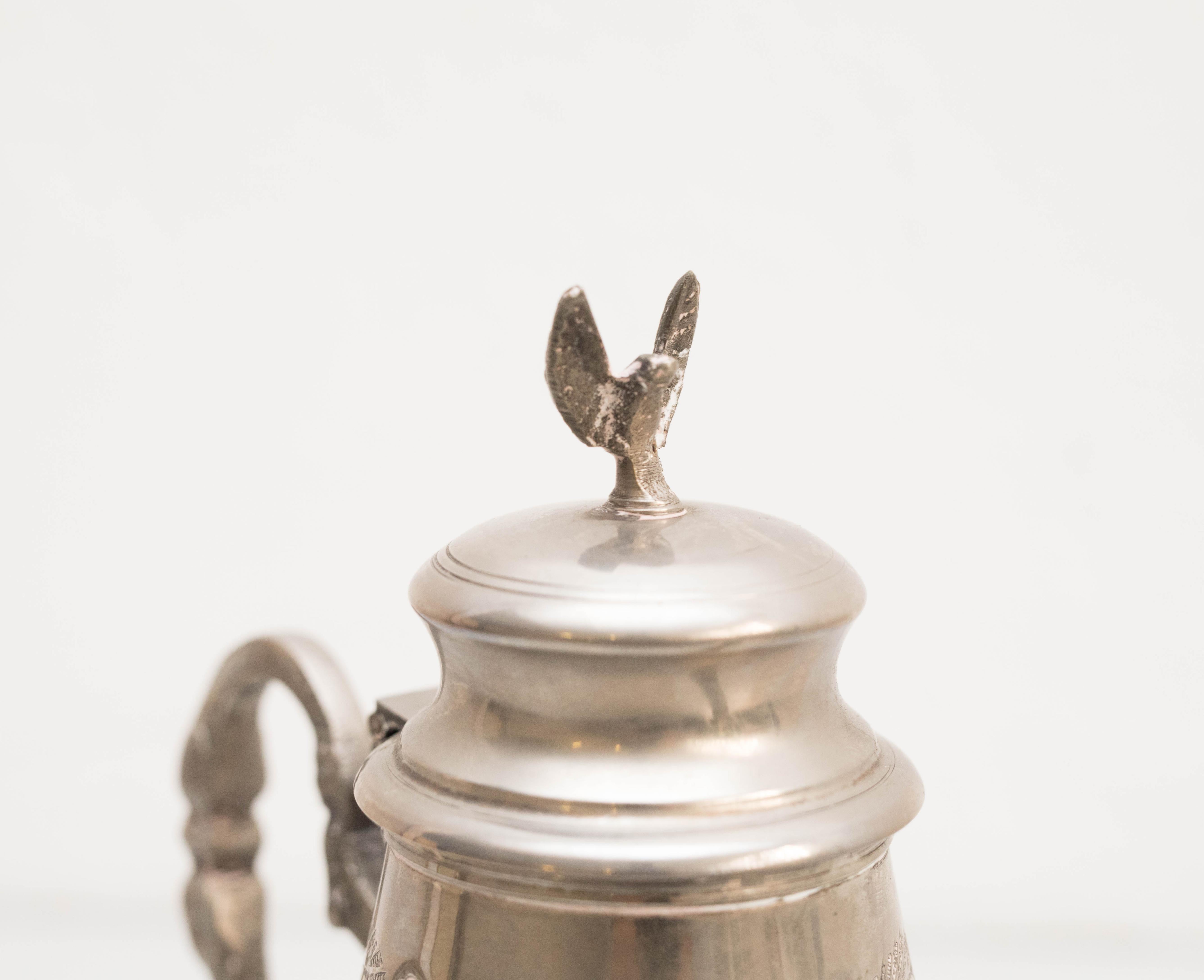 20th Century Brass Teapot For Sale 2