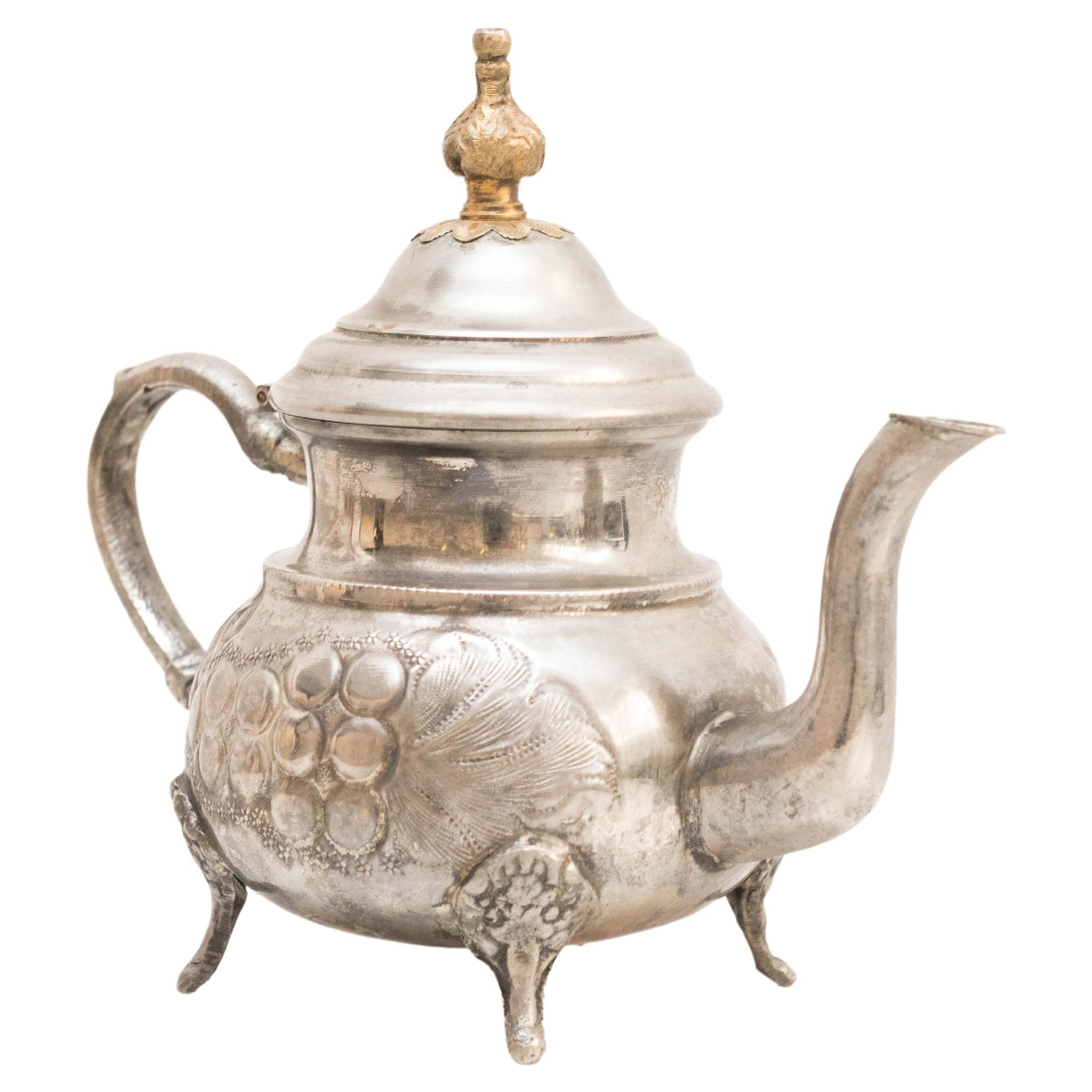 20th Century Brass Teapot  For Sale