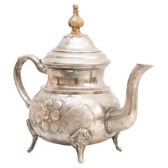 Vintage 20th Century Brass Teapot 