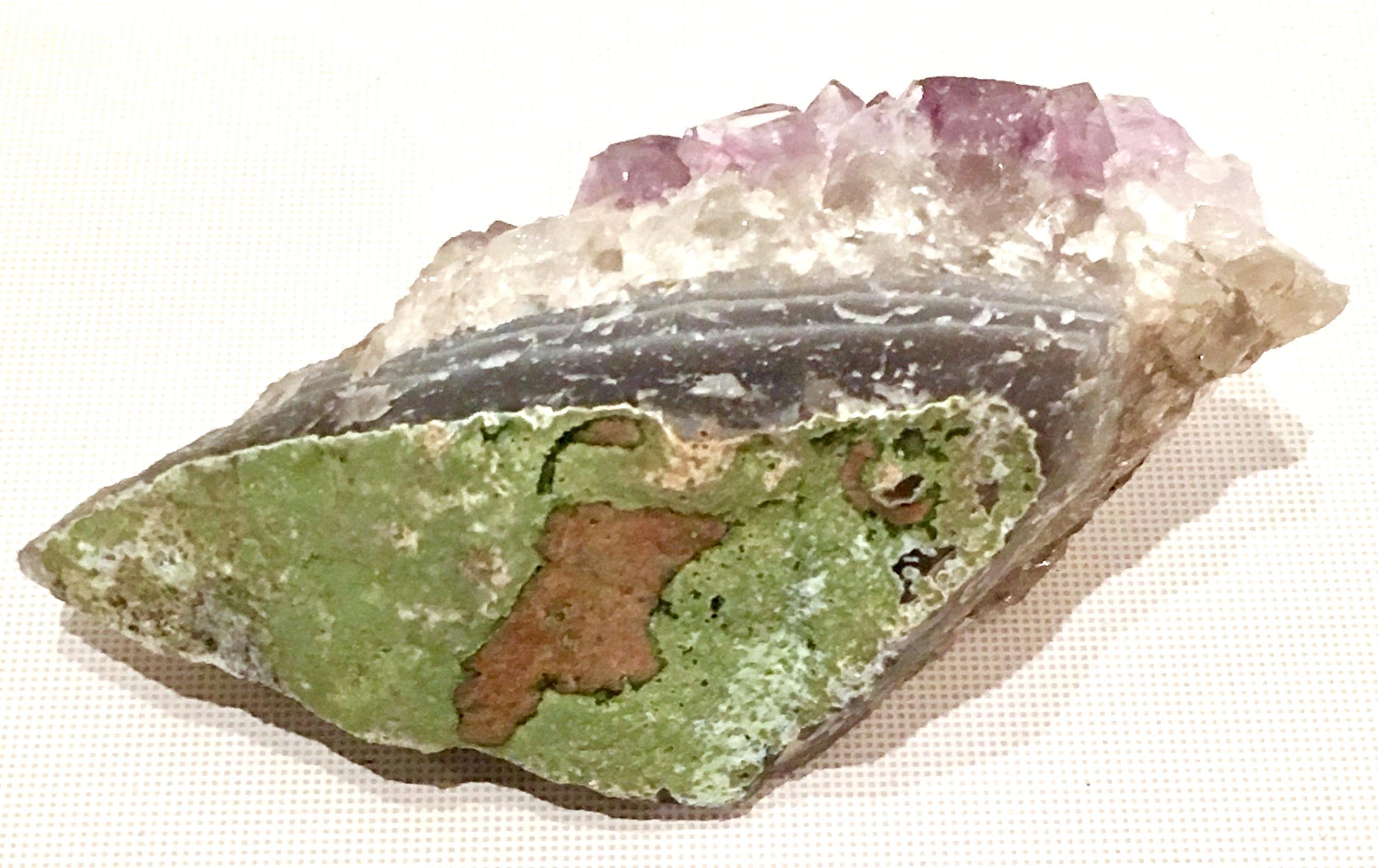 20th Century Brazilian Amethyst Geode Specimens, Set of Two For Sale 13
