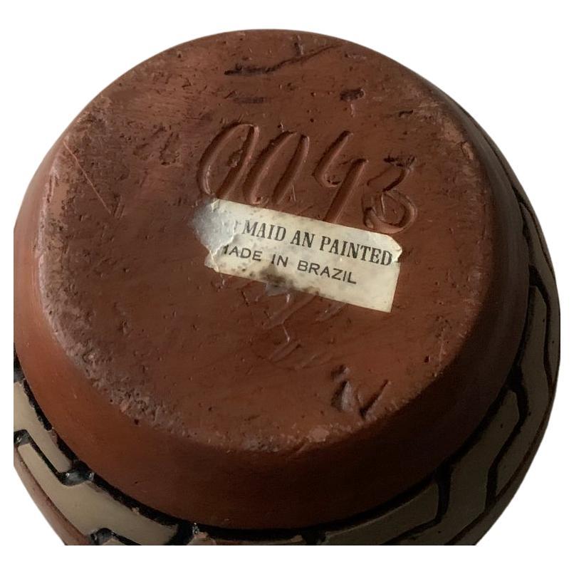 Brésilien Poterie de studio brésilienne du 20e siècle en vente
