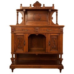 20th-Century Breton Oak Sideboard