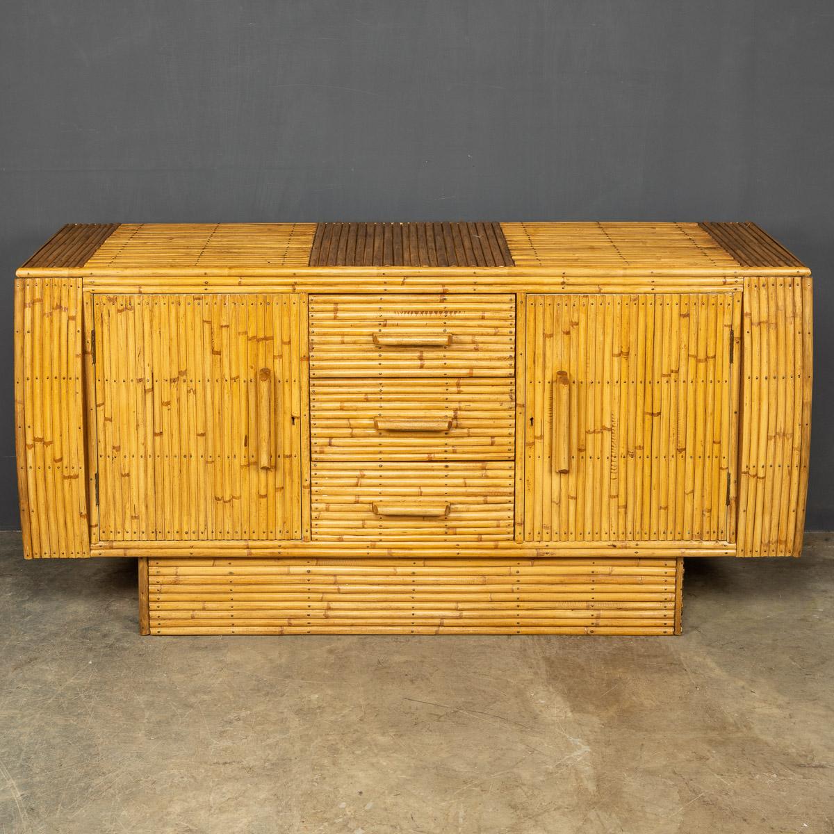 20th Century British Bamboo Sideboard by Angraves, c.1960 2