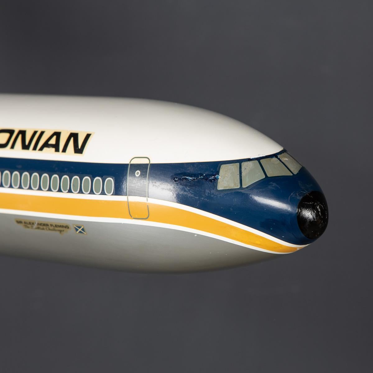 20th Century British Caledonian Dc10 Fibre Glass Airplane Model, c.1970 For Sale 3
