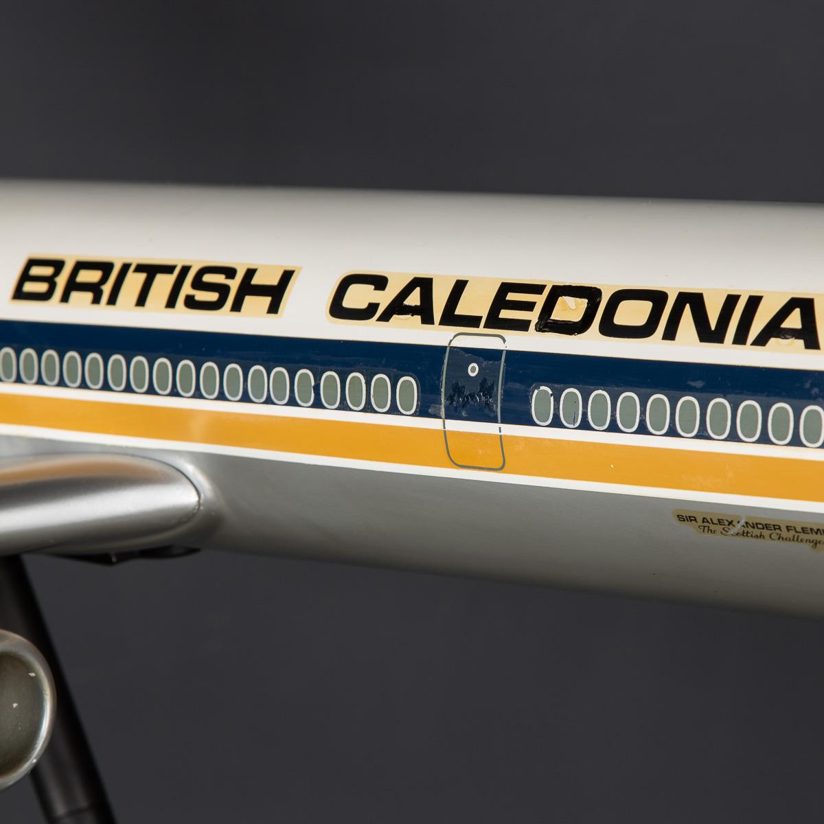 20th Century British Caledonian Dc10 Fibre Glass Airplane Model, c.1970 For Sale 5