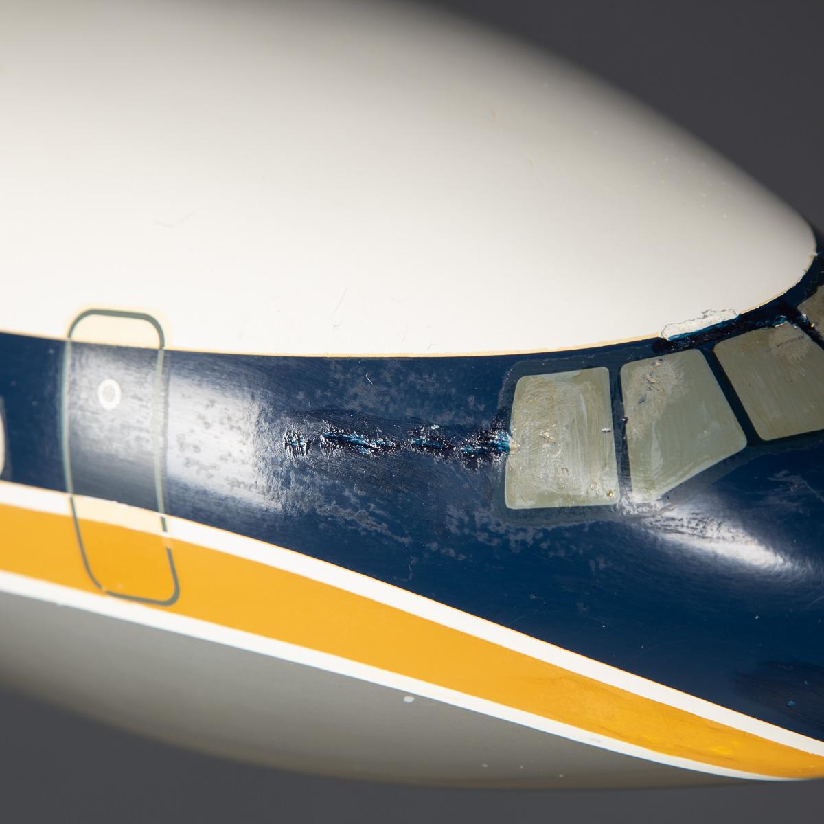 20th Century British Caledonian Dc10 Fibre Glass Airplane Model, c.1970 For Sale 8
