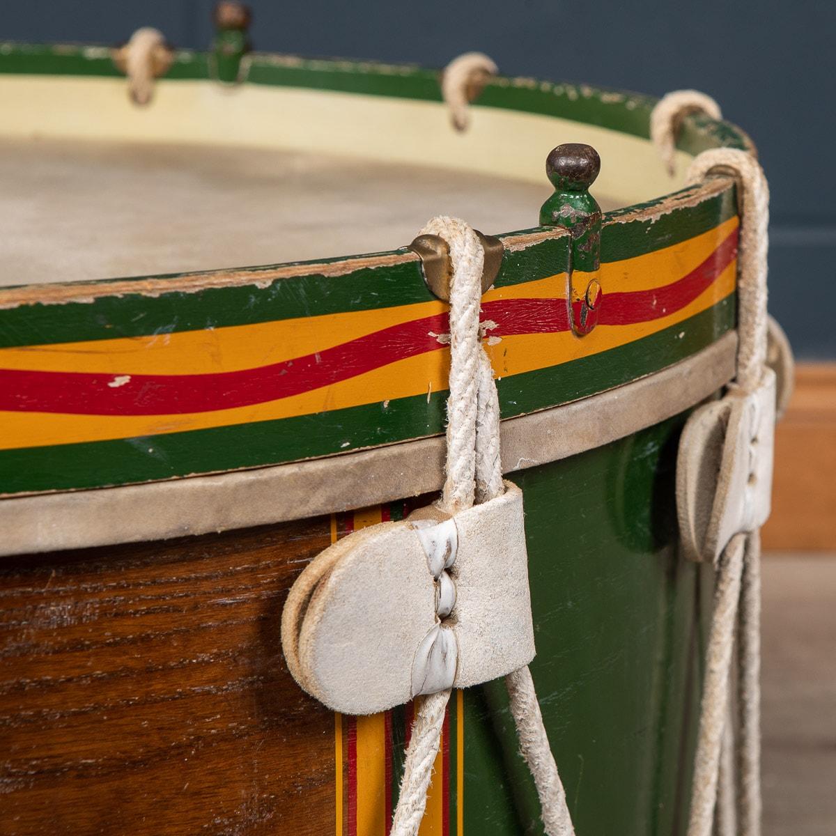 20th Century British Ceremonial Drum from the 22nd Croydon Group 6