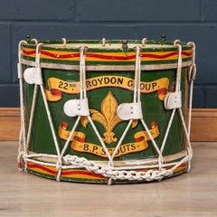 20th Century British Ceremonial Drum from the 22nd Croydon Group