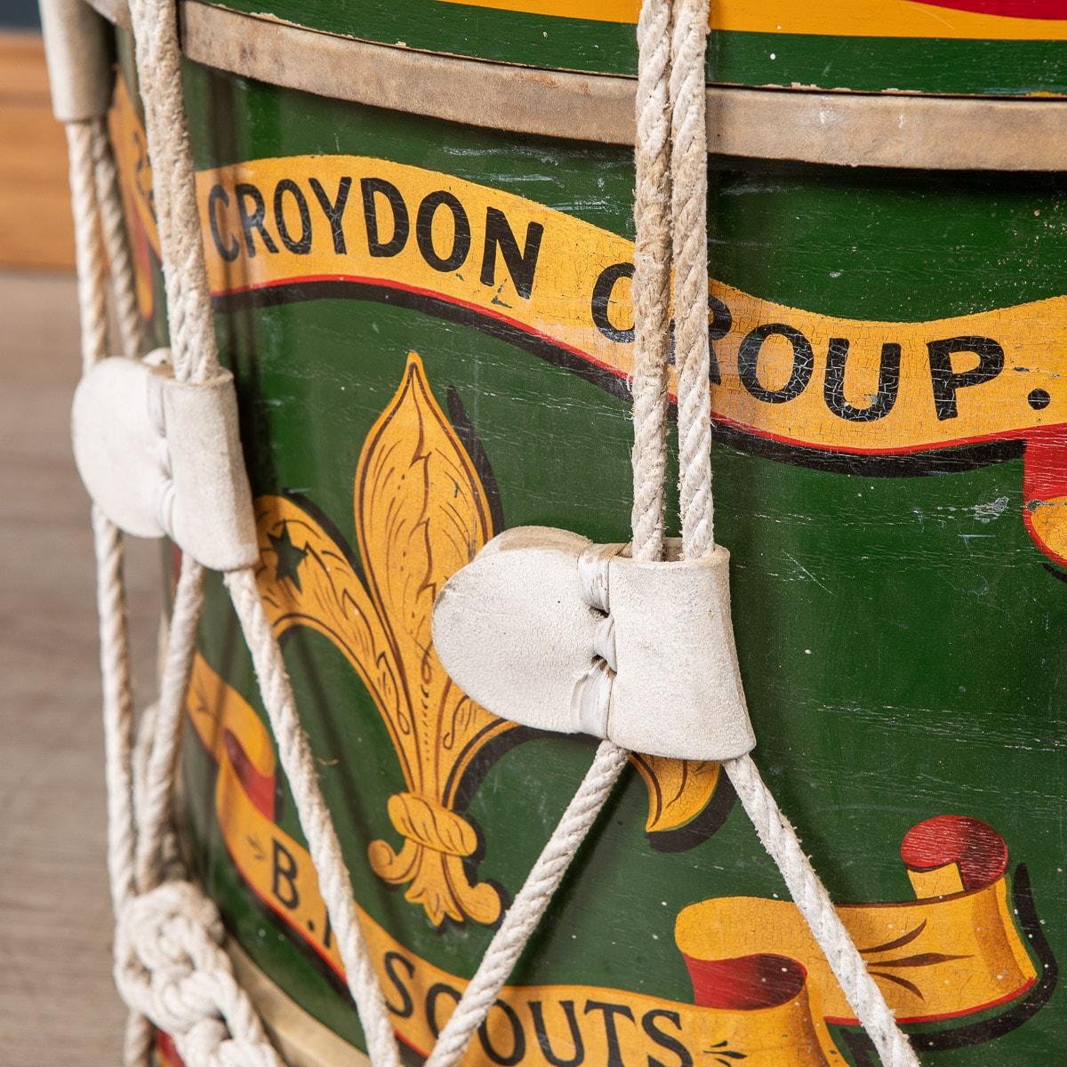 20th Century British Ceremonial Drum from the 22nd Croydon Group 2