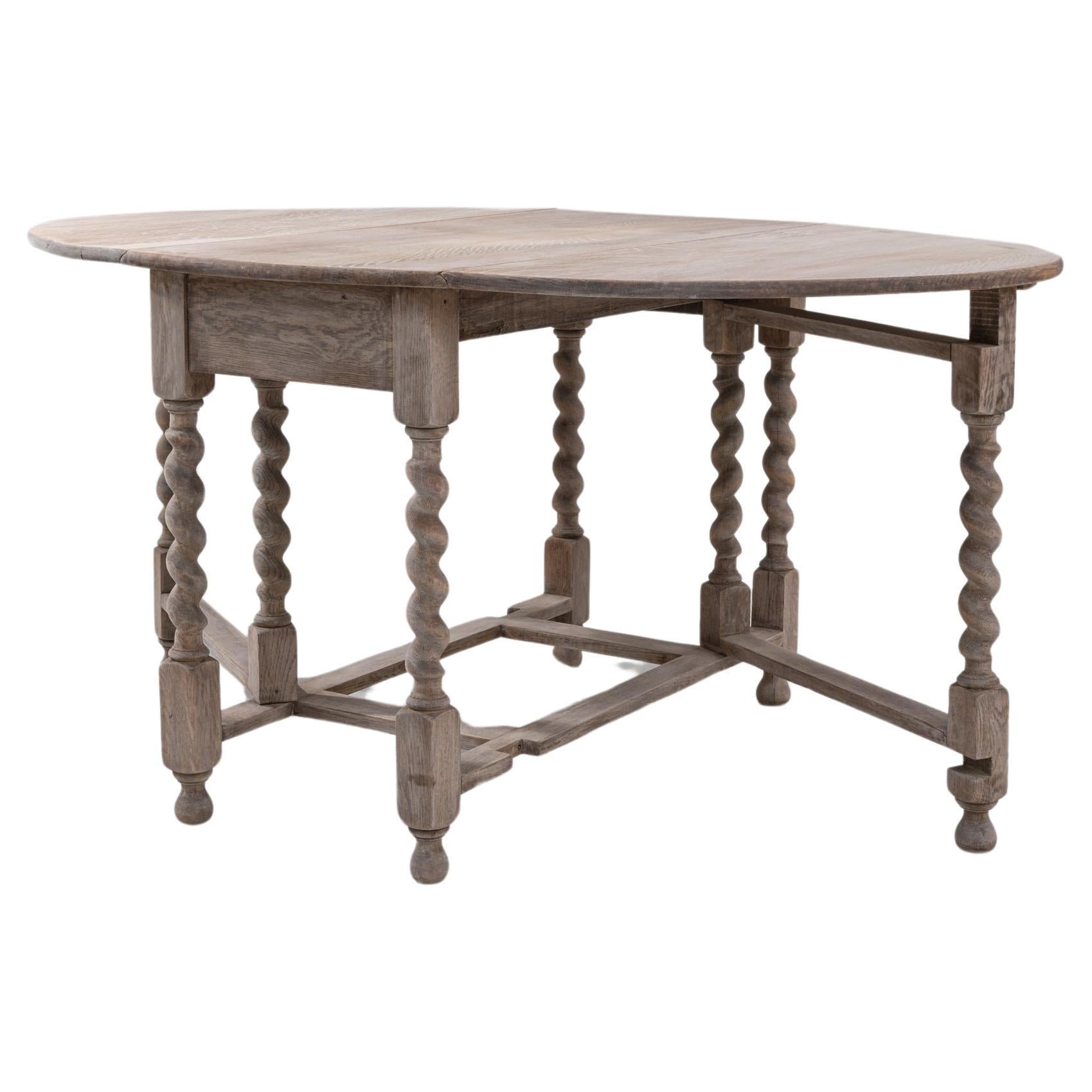 20th Century British Gate Leg Table