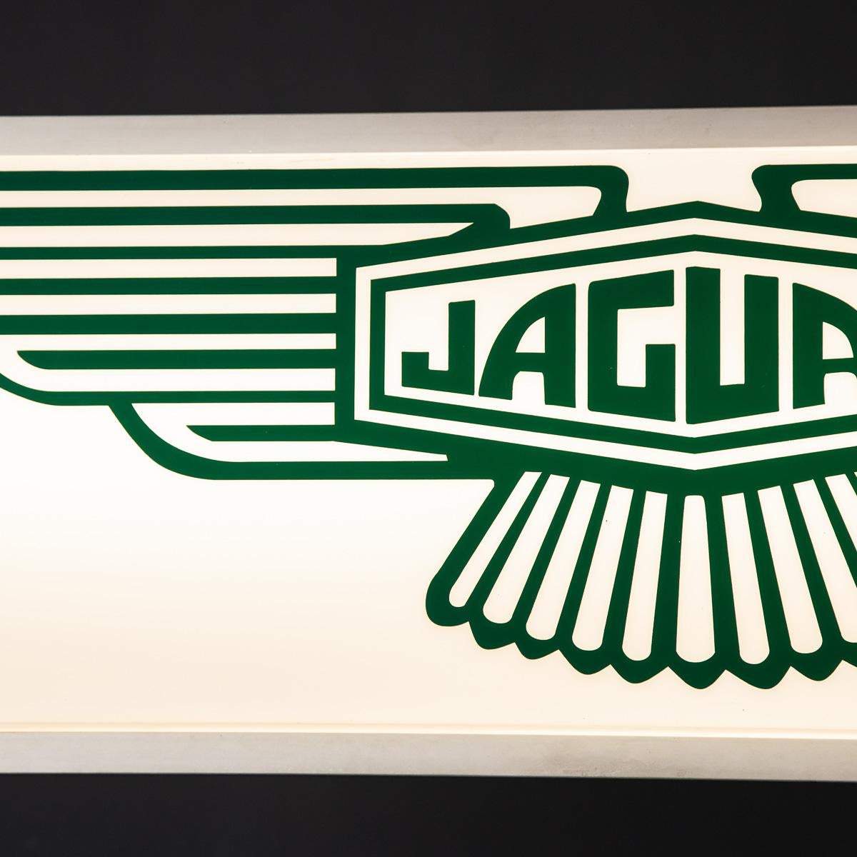 20th Century British Jaguar Dealership Large Light Box Sign, c.1980 2
