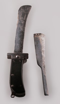 20th C. British Military Folding Steel Blade Machete/Sword by Joseph Westby & Co