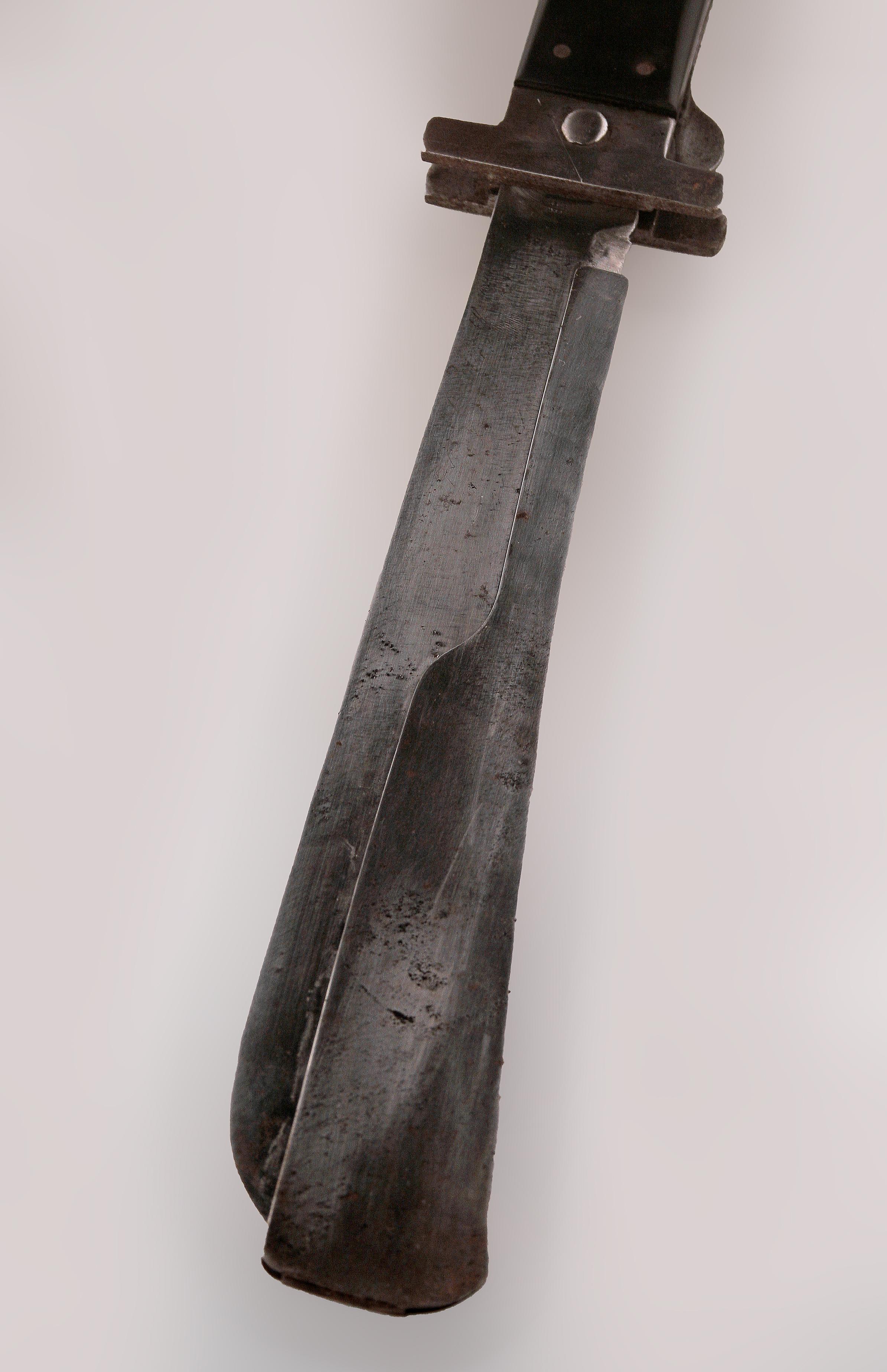 Mid-20th Century 20th C. British Military Folding Steel Blade Machete/Sword by Joseph Westby & Co For Sale