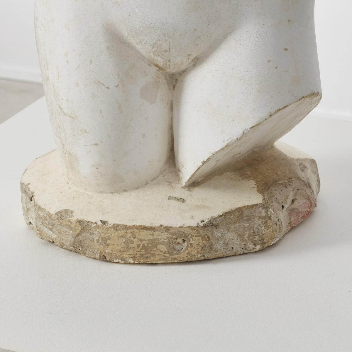 Plaster 20th century British museum plaster cast of classical bust