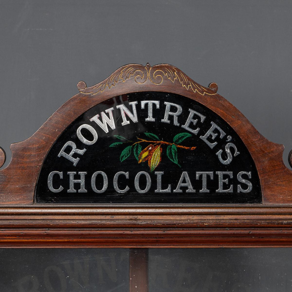 20th Century British Rowntree Chocolate Shop Display Cabinet, circa 1900 9