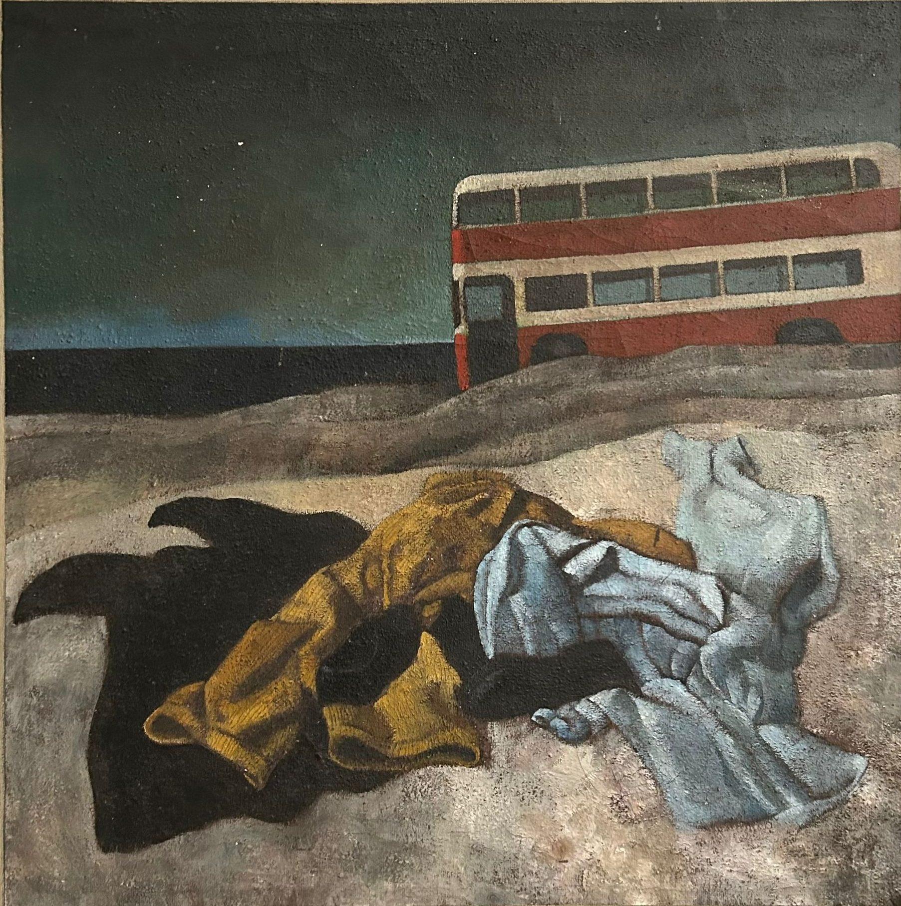 20th Century British School Landscape Painting – Eine abgegangene Reise