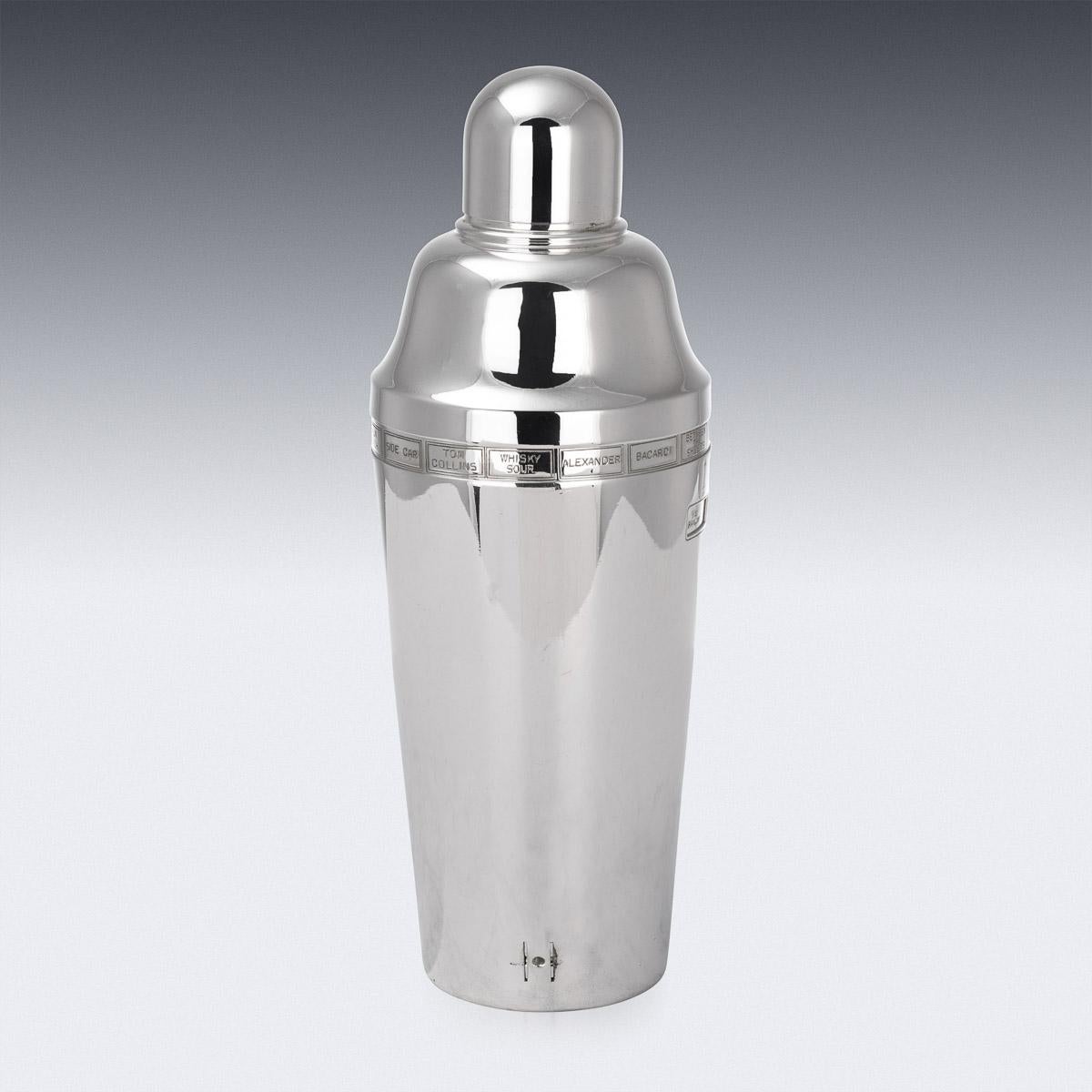 dial a drink cocktail shaker