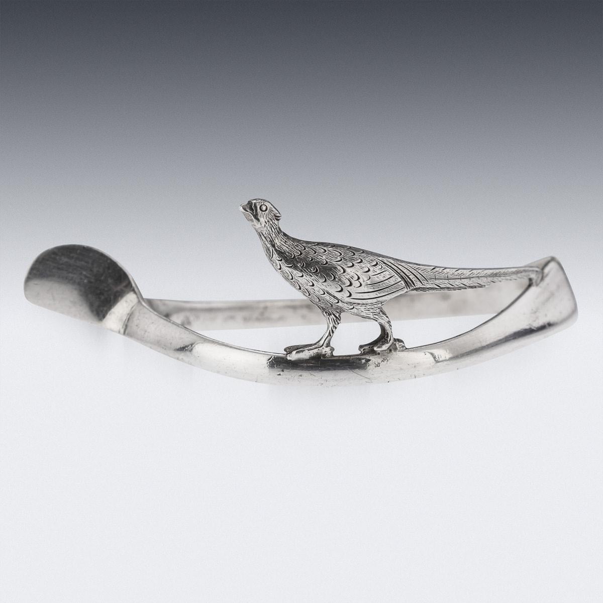 Britische Serviettenringe „Lucky Animals“ aus massivem Silber des 20. Jahrhunderts, Asprey, um 1913 im Zustand „Gut“ im Angebot in Royal Tunbridge Wells, Kent