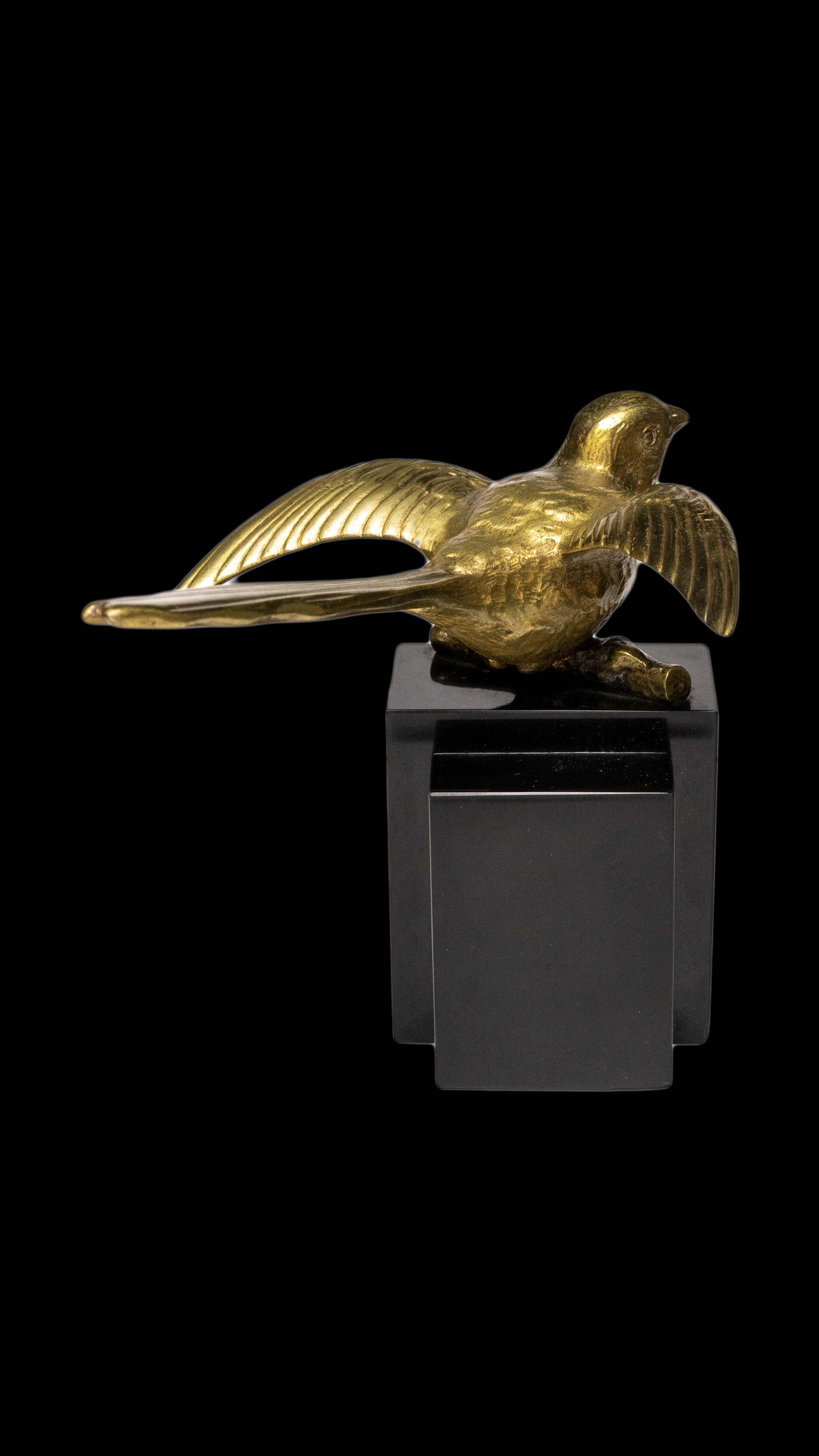 20th Century Bronze Bird by George Lavraff In Excellent Condition In New York, NY