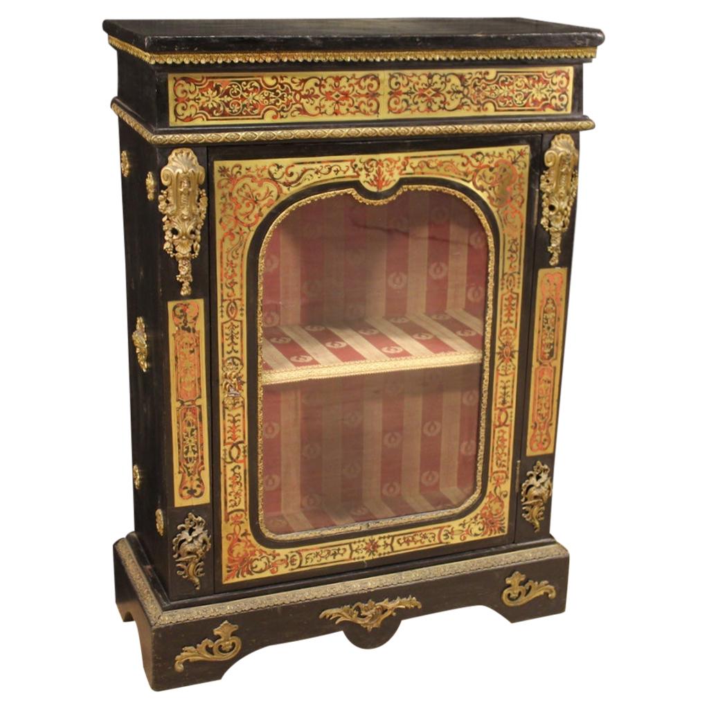 20th Century Bronze Brass Wood French Boulle Style Sideboard, 1950