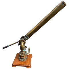 20th Century Bronze and Copper Marine Fire Monitor or Water Cannon