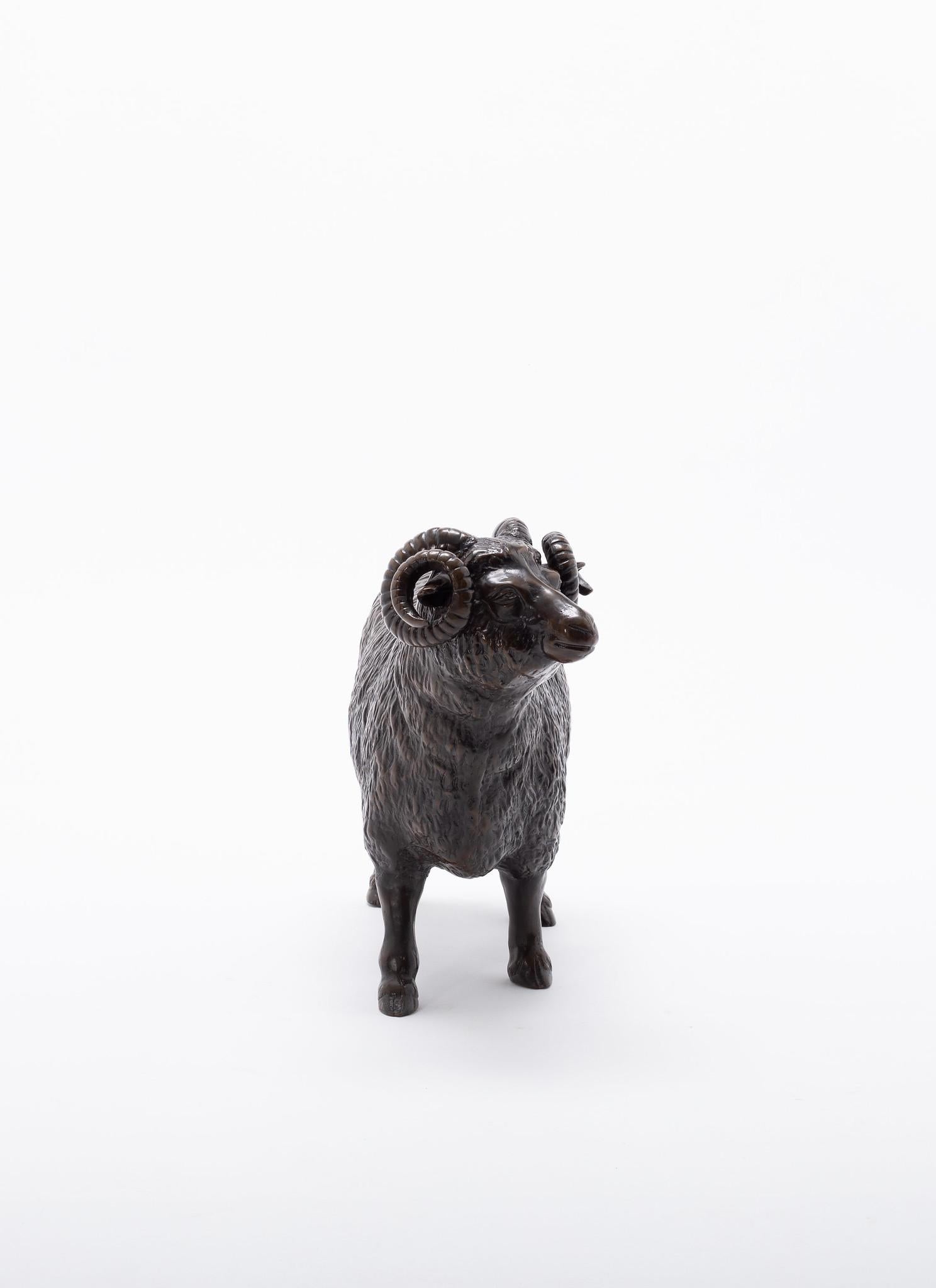 bronze sheep