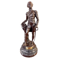 20th Century Bronze figure of Wellington