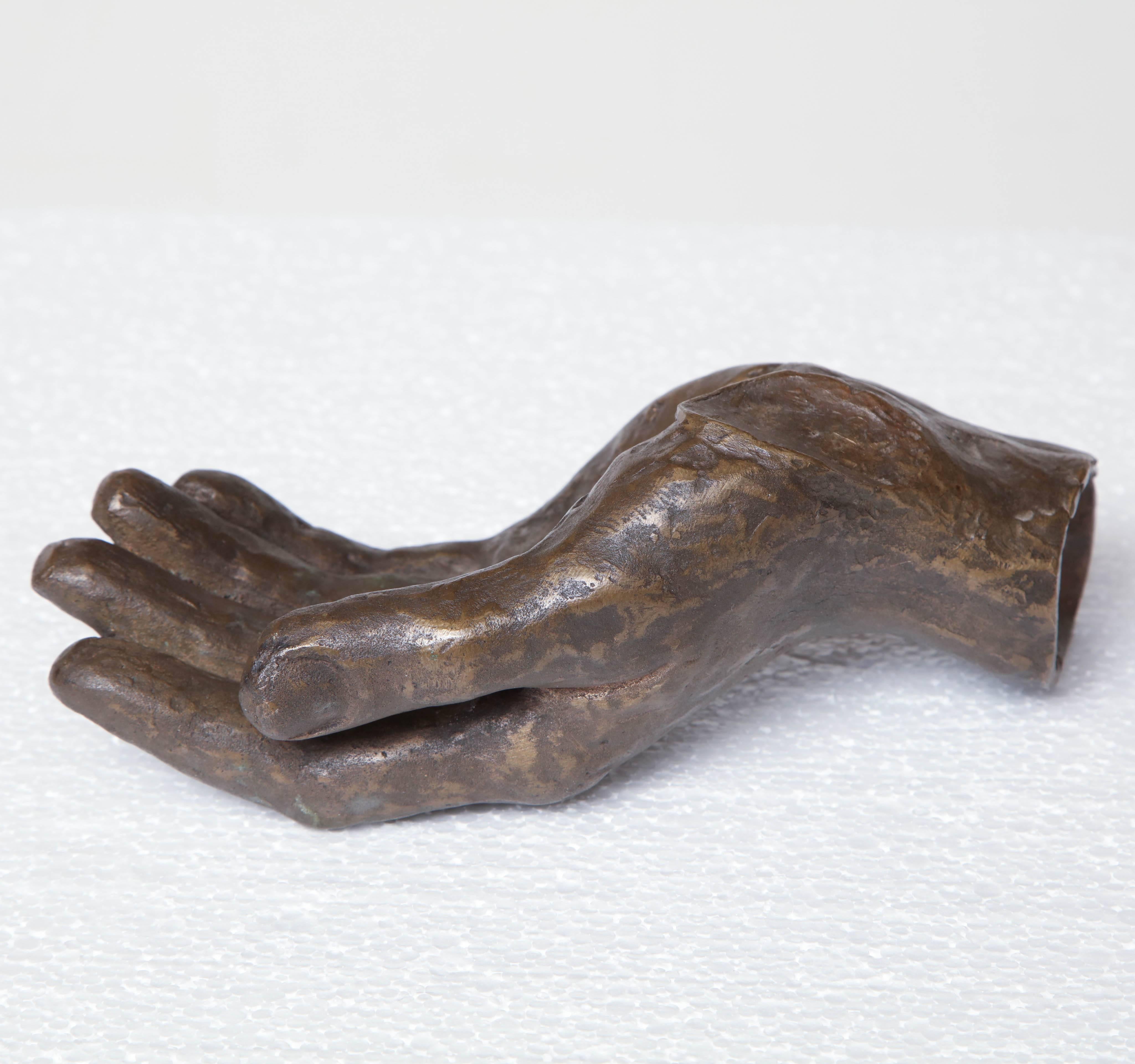 20th Century Bronze Hand 2