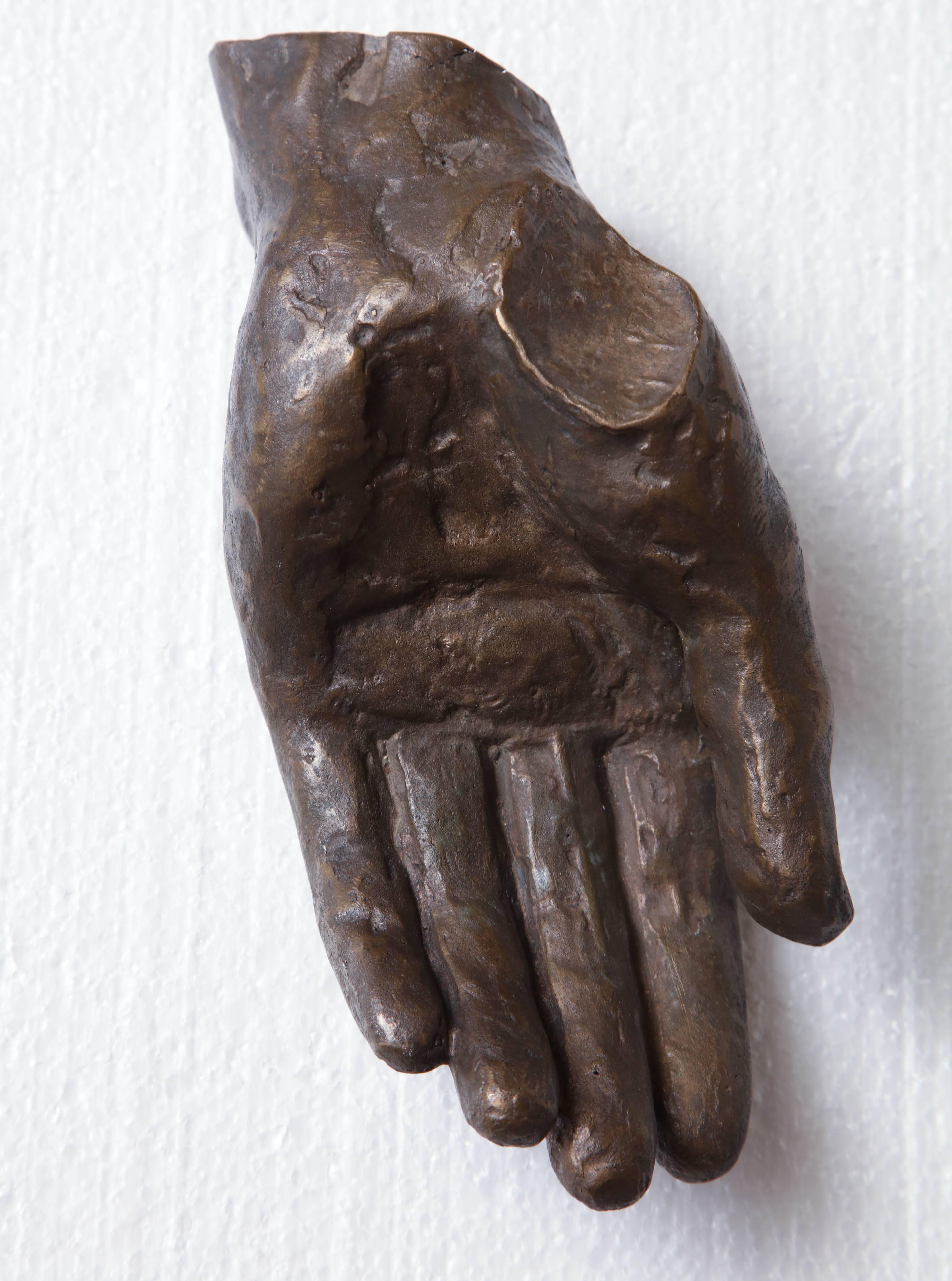 20th Century Bronze Hand 3