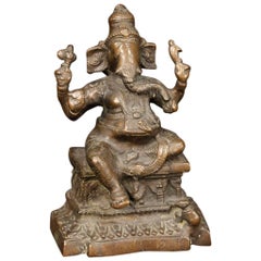 20th Century Bronze Indian Divinity Sculpture, 1950