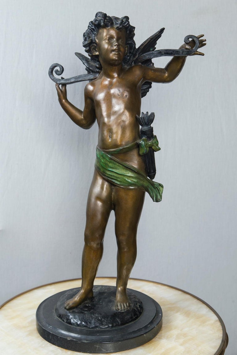20th Century Bronze Reproduction of a Cupid For Sale at 1stDibs