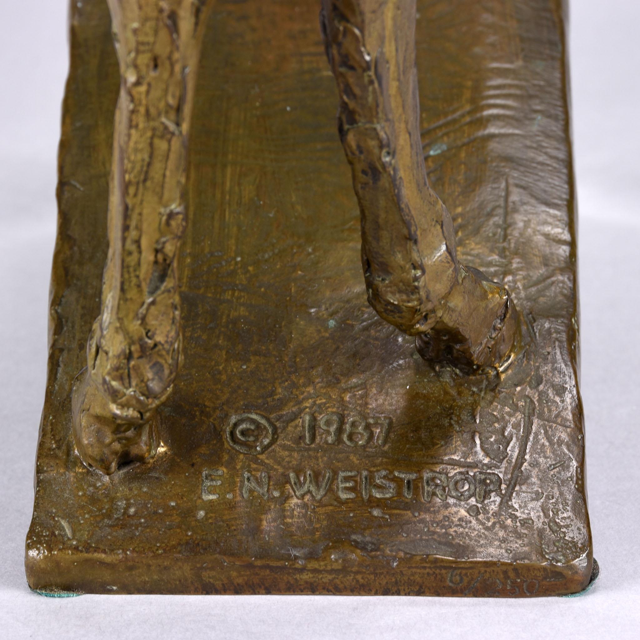 20th Century Bronze Sculpture Entitled 