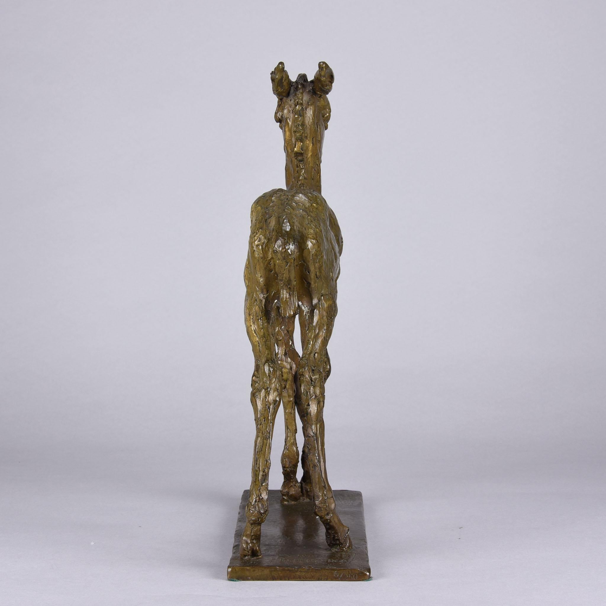 20th Century Bronze Sculpture Entitled 