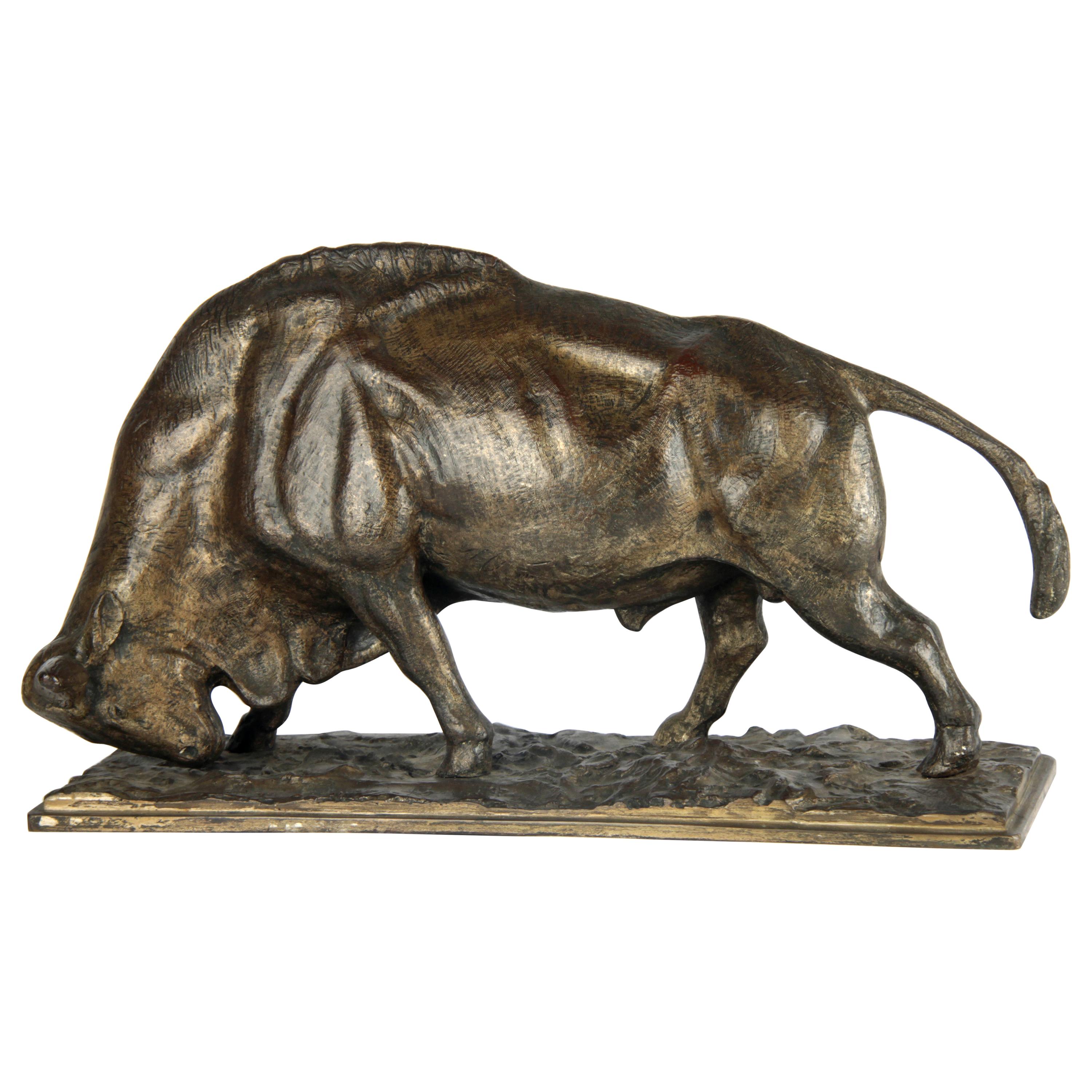 20th Century Bronze Sulpture, Signed by Th. V. Rijswijck