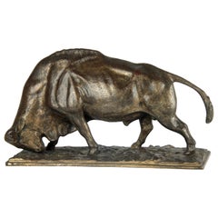 Bronze- Sulpture des 20. Jahrhunderts, signiert von Th. Rijswijck, V. Rijs