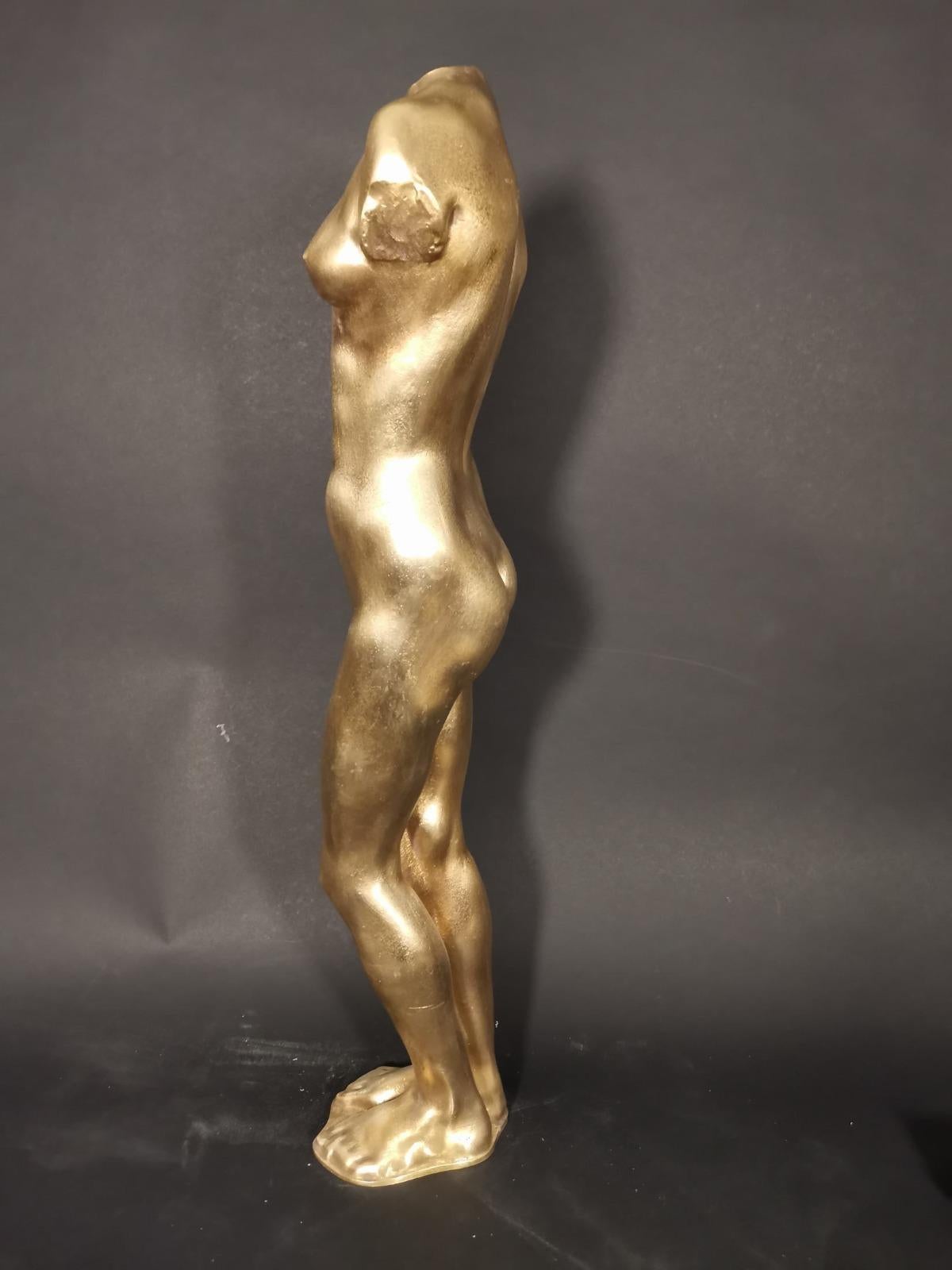 Modern 20th Century Bronze Torso, Signed by the Codina Madrid Brothers