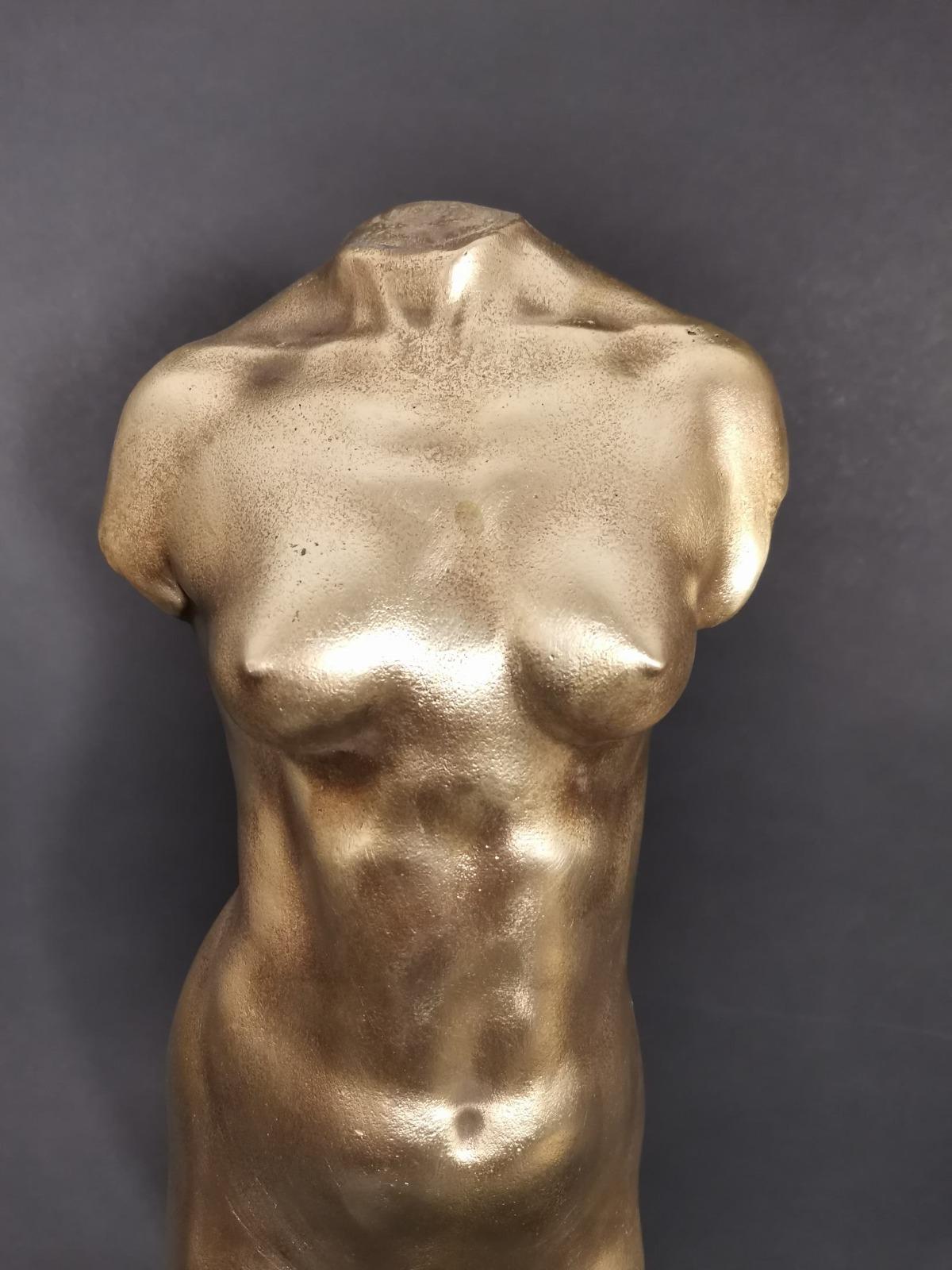 20th Century Bronze Torso, Signed by the Codina Madrid Brothers 3