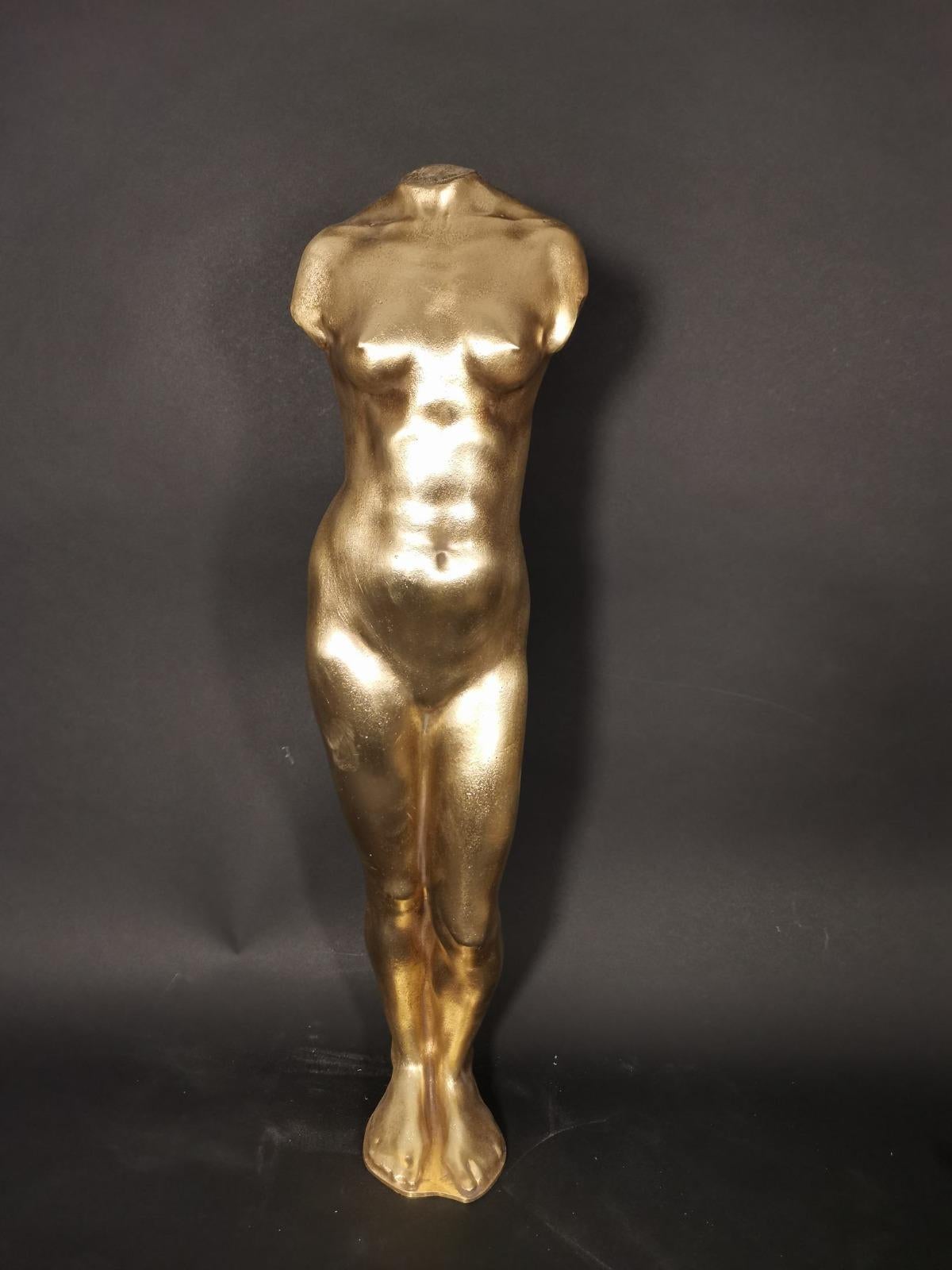 20th Century Bronze Torso, Signed by the Codina Madrid Brothers 4