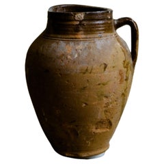 20th Century Bronzed Anatolian Pitcher Jug