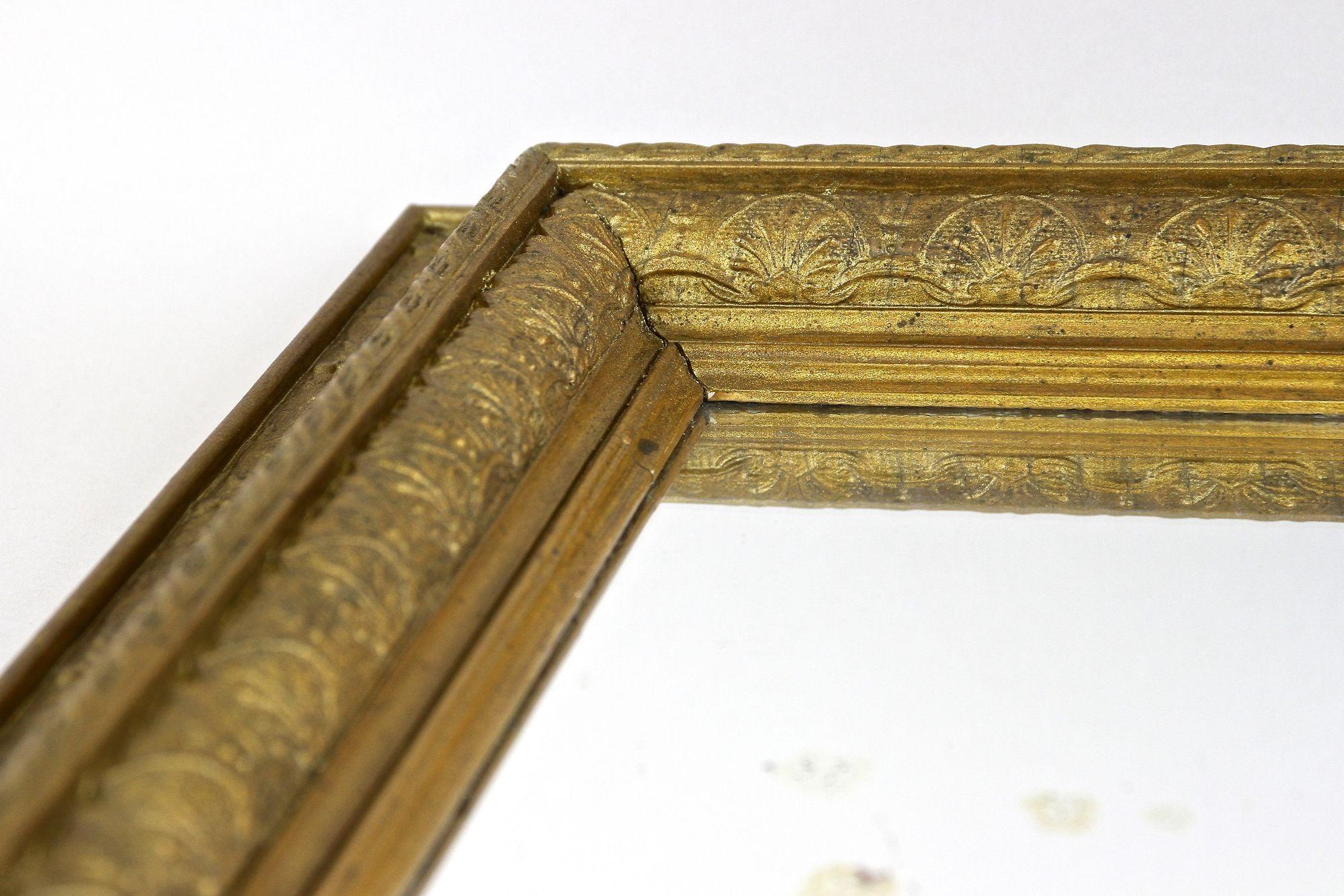 Miroir Art nouveau du 20e siècle en bronze et doré, Autriche, vers 1900 en vente 12