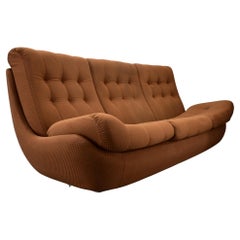 Used 20th Century , Brown Atlantis Three seats Sofa, 1960s