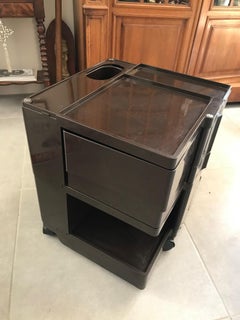 20th Century Brown Boby Cart by Joe Colombo, 1970s
