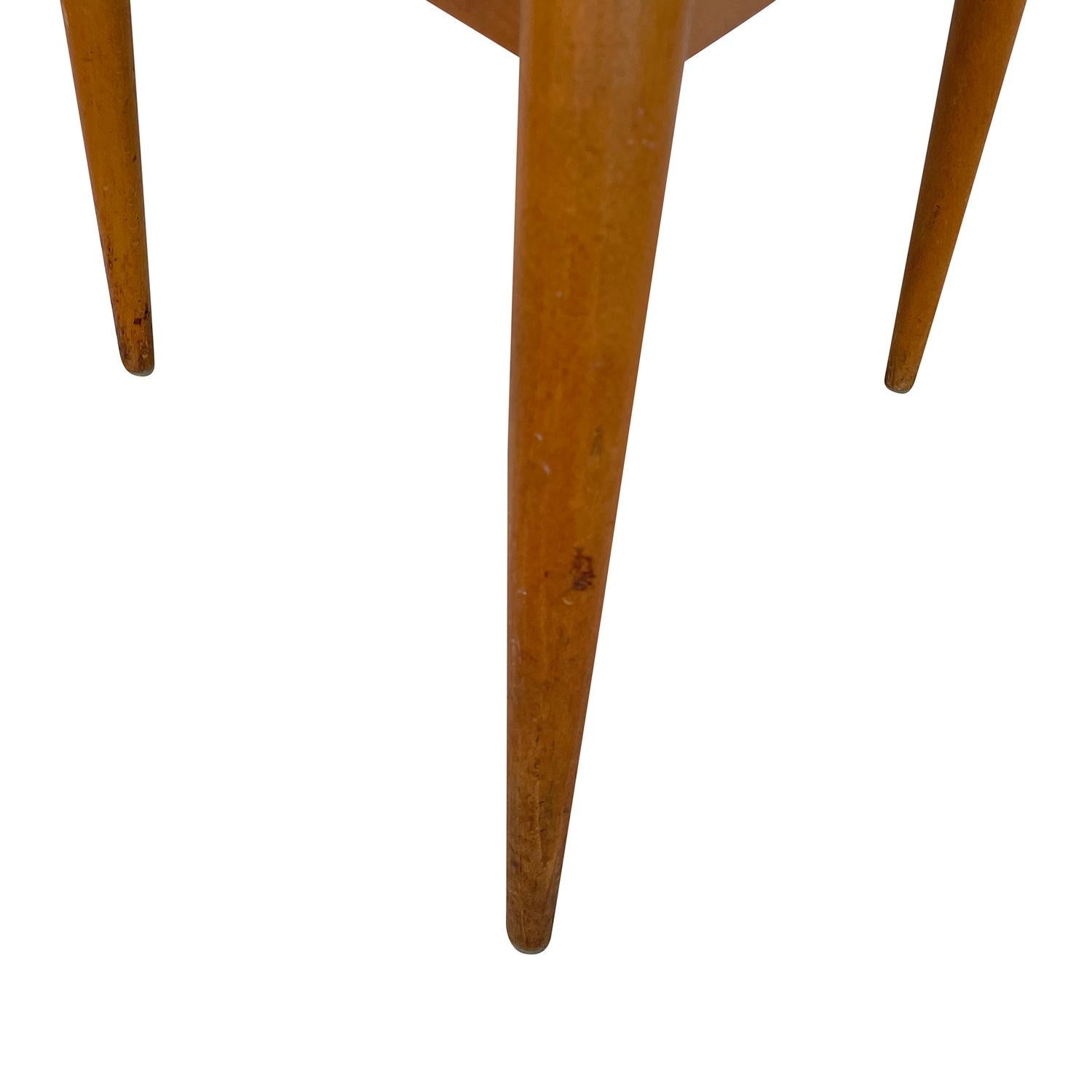 20th Century Danish Set of Three Vintage Teak Side Chairs by Hans J. Wegner For Sale 9