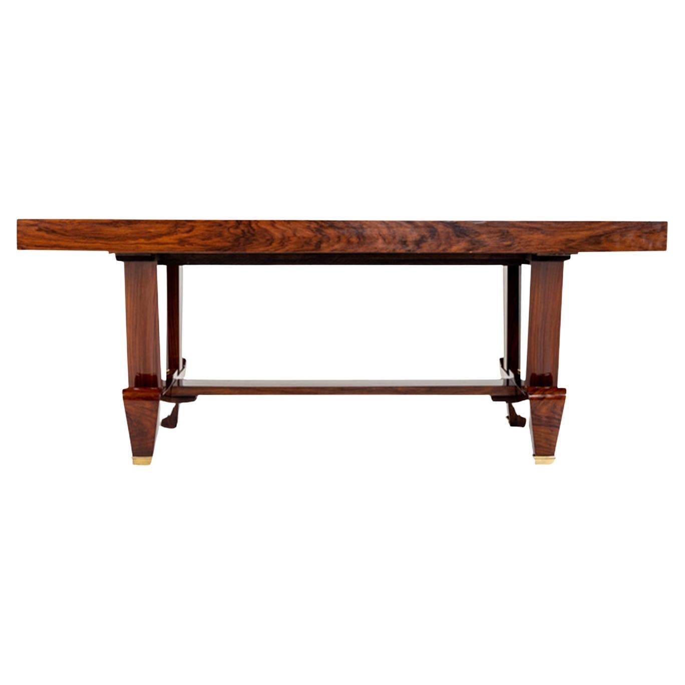 Art Deco Style Stepped Geometric Dining Table / Desk at 1stDibs art