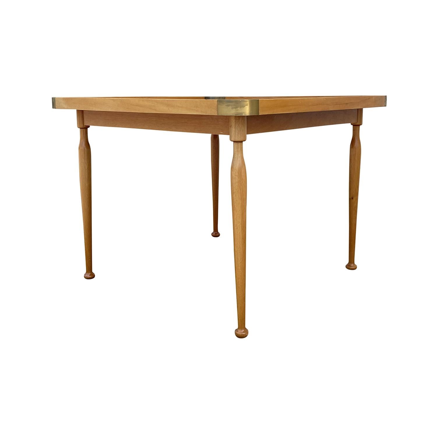 20th Century Swedish Vintage Svenskt Tenn Mahogany Coffee Table by Josef Frank In Good Condition For Sale In West Palm Beach, FL