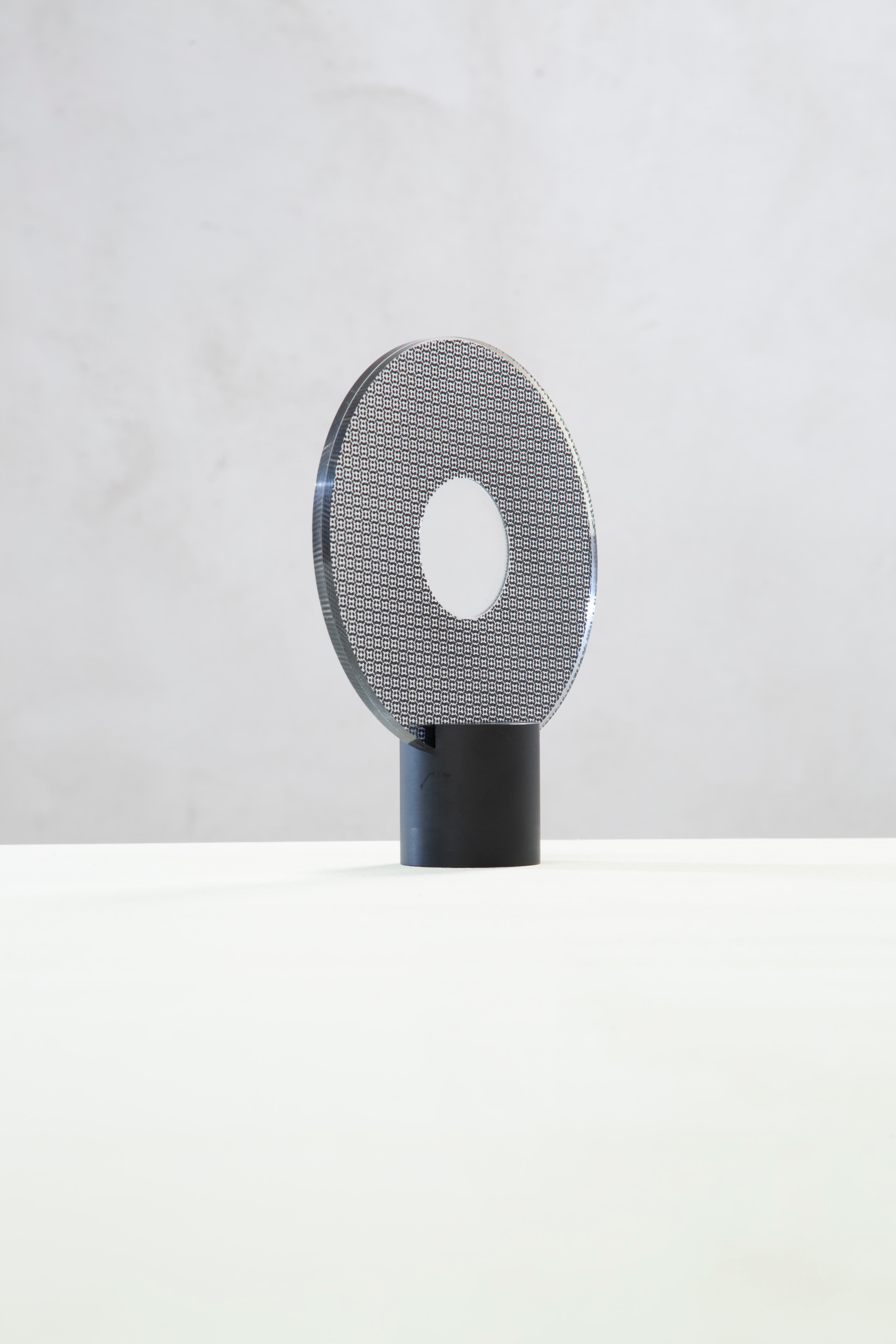 20th Century, Bruno Munari for Danese Photo Frame Moirè For Sale 2
